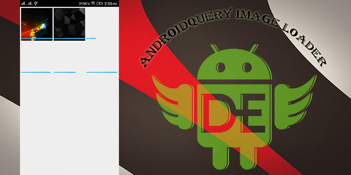 Android Query Image Loader With GridView For Android.